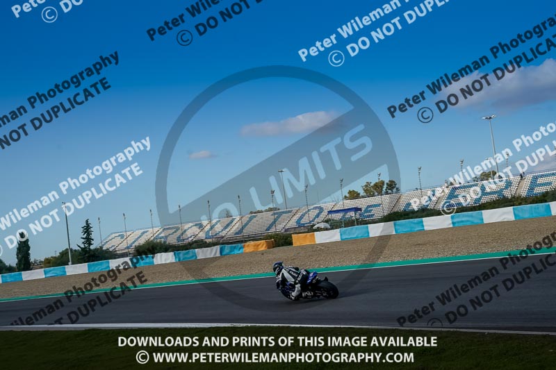 25 to 27th november 2017;Jerez;event digital images;motorbikes;no limits;peter wileman photography;trackday;trackday digital images